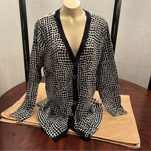 Mizrahi sweater cardigan